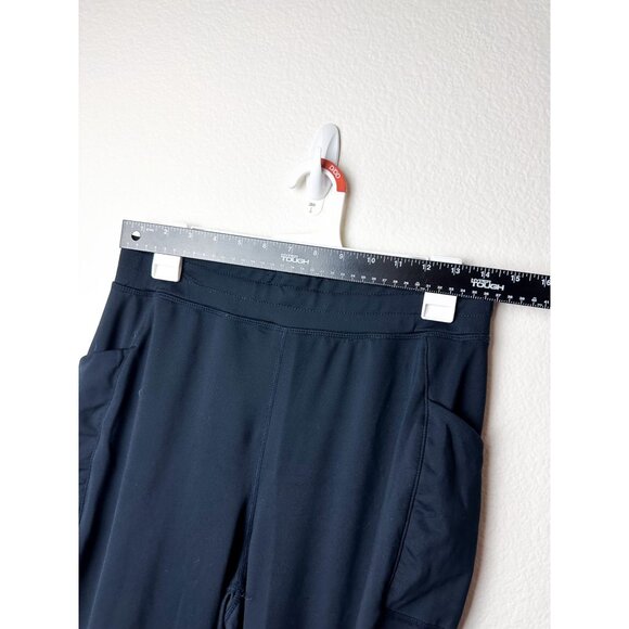 Fabletics Black Jogger Pants Womens Size M Stretchy & Comfortable With Pockets - Picture 6 of 8